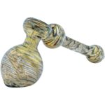 LA Pipes "Full Rake" Fumed Hammer Bubbler Pipe (Various Colors) - Headshop.com