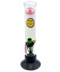 Agung Straight Tube Glass Bong 24cm