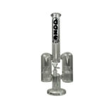 Daze Glass - 14" Rocket Ship Dual Showerhead Perc Glass Water Pipe - Headshop.com