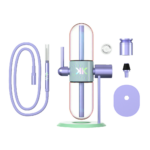 Khalifa x Stündenglass Gravity Infuser - Violet Sky / Mints - Headshop.com