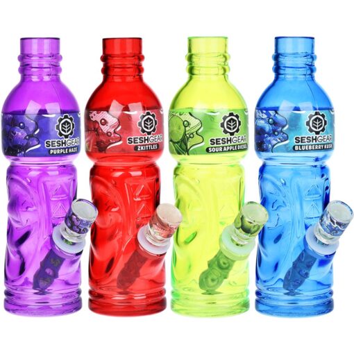 SeshGear Terpade Beverage Bottle Glass Water Pipe | 9.5" - Headshop.com