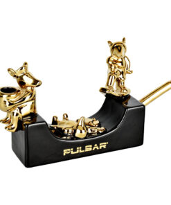 Pulsar Half-Pipe Skateboard Ramp Dry Ceramic Pipe - 10.5" - Headshop.com