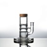 Vitae Glass Tri-combs Base - Headshop.com