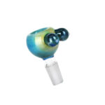 Fumed Nude Bod Glass Water Pipe - 8" / 14mm F - Headshop.com