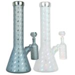 Grateful Dead x Pulsar Bolts And Skellies Glass Beaker Water Pipe Set | 13.75" | 14mm F - Headshop.com