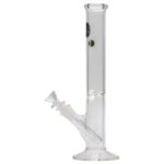 LA Pipes 12" Clear Straight Shot Bong - Headshop.com