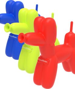 PieceMaker K9 Balloon Dog Silicone Water Pipe - 7.5" / Colors Vary - Headshop.com