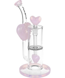 Pulsar Hearts on Hearts Recycler Water Pipe - 8.25" / 14mm F - Headshop.com