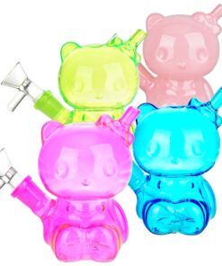 Hello Kitty Glass Water Pipe - 4" / 14mm F - Headshop.com