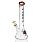 Agung Bull 7mm Thick Beaker Bong 35cm Orange