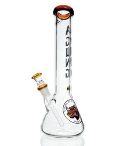 Agung Bull 7mm Thick Beaker Bong 35cm Orange