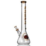 Agung Angry Bull Beaker Glass Bong 45cm Amber
