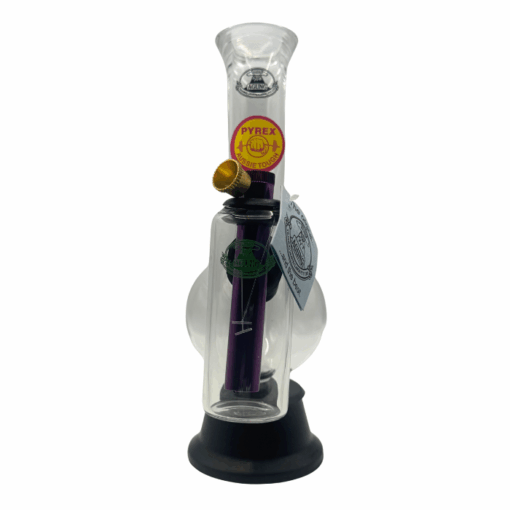 Agung Cheech Double Chamber Glass Bong 24cm