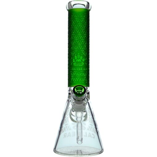 Calibear Sandblasted Seed of Life Beaker Bong