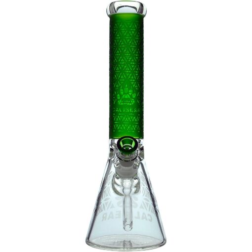 Calibear Sandblasted Seed of Life Beaker Bong