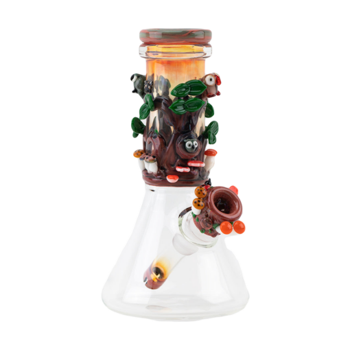 Empire Glassworks Renew the Redwood Baby Beaker Bong with Intricate Figurines