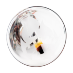 Empire Glassworks Renew the Redwood Baby Beaker, Top View with Intricate Details