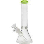 Glassic 5mm Thick Premium Glass Beaker Bong | 10" Tall