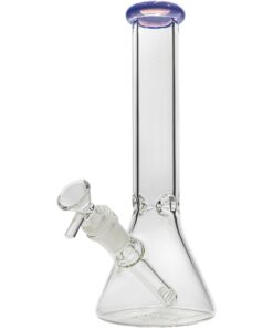 Glassic 5mm Thick Premium Glass Beaker Bong | 10" Tall
