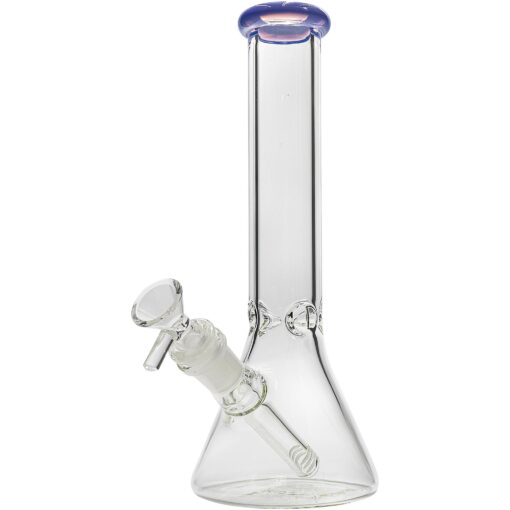 Glassic 5mm Thick Premium Glass Beaker Bong | 10" Tall