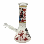 Hello Kitty Blood Spatter Beaker Glass Bong 25cm
