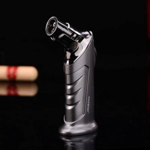 JOBON Double Jet Flame Lighter Grey