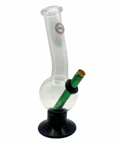 MWP Bent Bubble Glass Bong 25cm