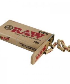 RAW Pre Rolled Tips 100 Pack Tin