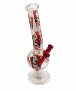 Snoop Dogg Glass Bubble Bong 28cm