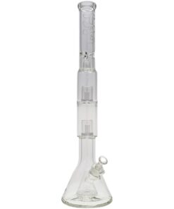 Wavy Sandblasted Logo - Clear .03 (25" Height)