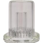 Thick Ass Glass 24" Hybrid Beaker Straight Bong w/ Double Showerhead Percolator 18MM