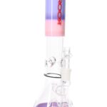 ROOR Tech 14″ Multicolor Beaker Bong with Showerhead Perc – 5mm