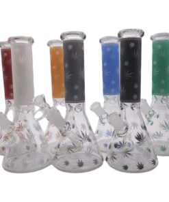 Weed Leaf Beaker Bong