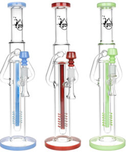 Pulsar Deep Pocket Tube Recycler Water Pipe | 16" | 14mm F - Headshop.com