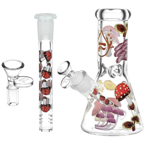 Pulsar Eat Me Design Glass Beaker Water Pipe - 7.75" / 14mm F - Headshop.com