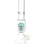 Glass Beaker Bong “Jelly Dome” – Tree Perc – 15″