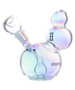 Hemper Bubbles Glass Water Pipe - 4.25" / 14mm F - Headshop.com