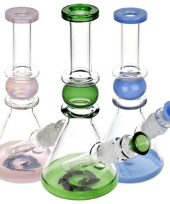 Glass House Orb Beaker Water Pipe - 8.5" / 14mm F - Headshop.com