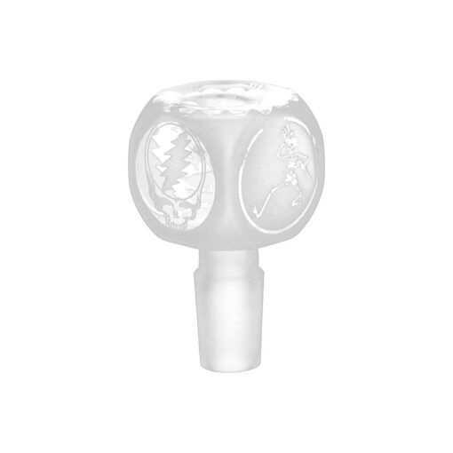 Grateful Dead x Pulsar Round Steal Your Face Water Pipe - 14.5" / 19mm F - Headshop.com