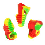 Pulsar Silicone Cart Rig Adapter - Assorted - 30PC DISPLAY - Headshop.com