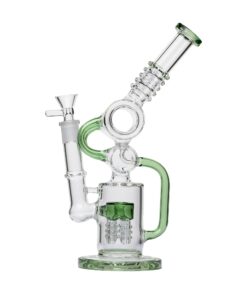 Human Grade Raygun Glass Water Pipe Percolator