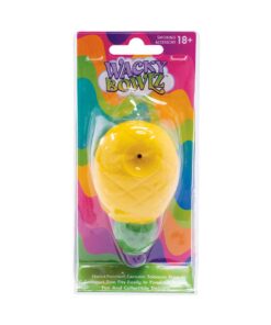 PINEAPPLE CERAMIC PIPE - WACKY BOWLZ