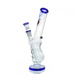Agung Angry Bull Gripper Glass Bong 29cm Blue