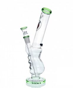 Agung Angry Bull Gripper Glass Bong 29cm Green