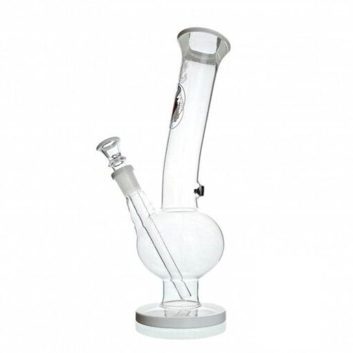 Agung Bull Bubble Glass Bong 31cm White