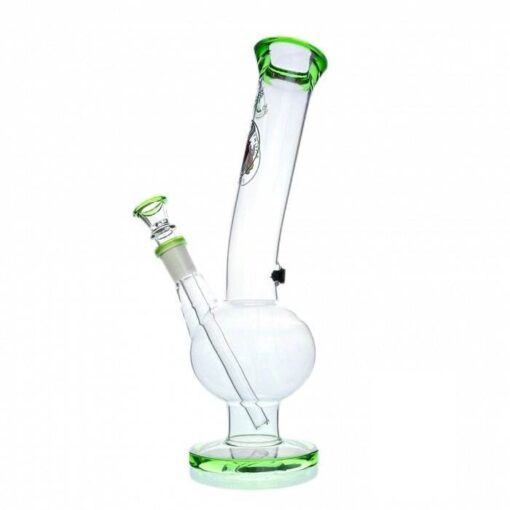 Agung Bull Bubble Glass Bong 31cm Green