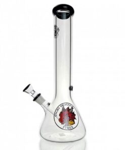 Agung Dragon Beaker Glass Bong 35cm Black