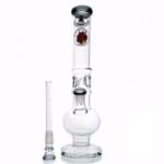 Agung Crazy Dragon Ice Slider Bubble Glass Bong 33cm Black