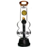 Agung Double Bubble Glass Bong 24cm