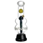 Agung Double Bubble Glass Bong 24cm